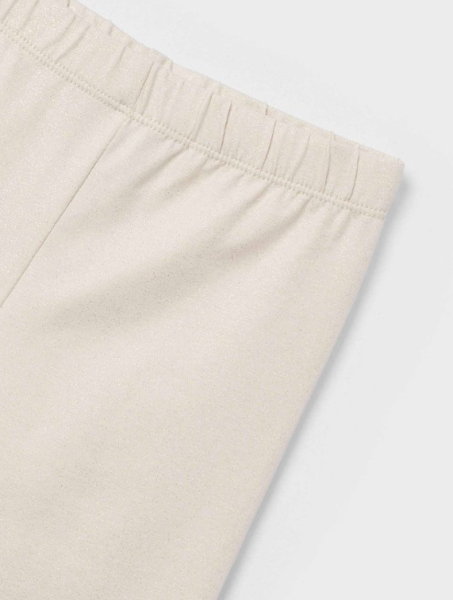 Mayoral - 2-teiliges Set/ T-Shirt weiß & Leggings creme